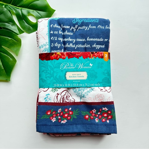 The Pioneer Woman Kitchen Towel Set - Wishful Winter NEW - Picture 6 of 9